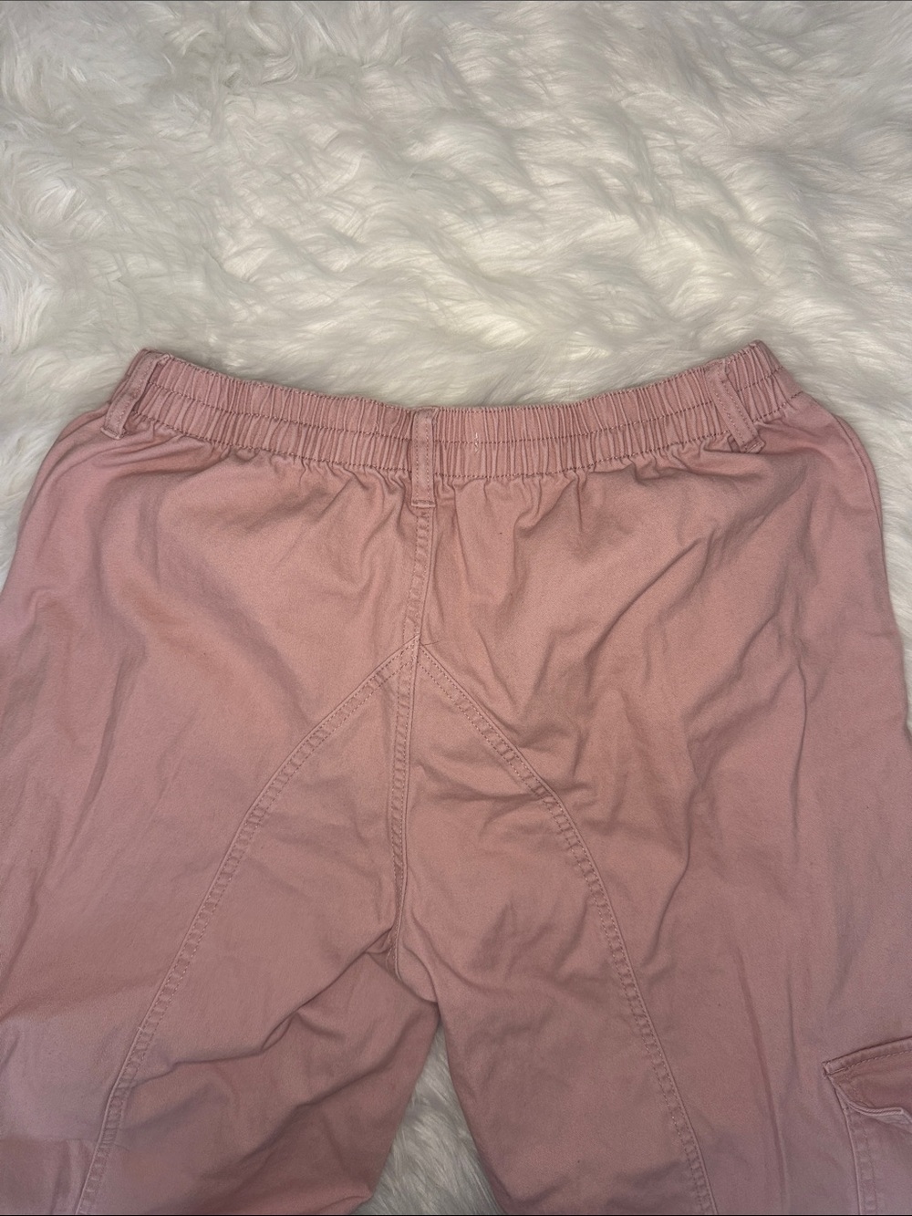 Celebrity Pink Cargo Pants Women’s Medium Pink Utility Pants Straight Leg Y2K - Picture 5 of 10